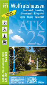 ATK25-P11 Wolfratshausen (Amtliche Topographische Karte 1:25000) - 