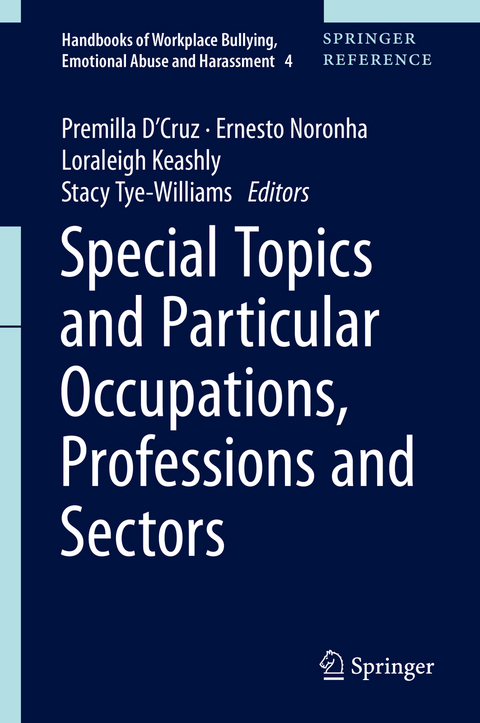 Special Topics and Particular Occupations, Professions and Sectors - 