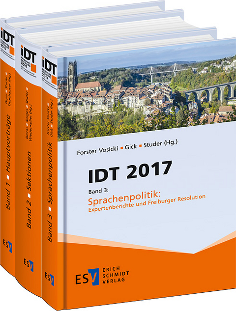 IDT 2017 - - Band 1, 2 und 3 als Gesamtpaket