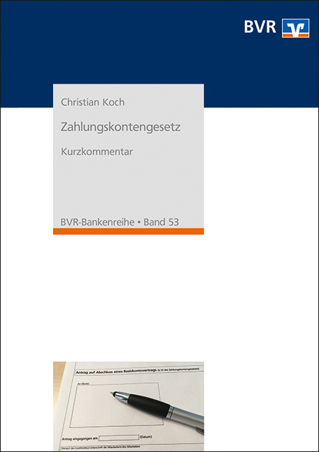 Zahlungskontengesetz - Christian Koch