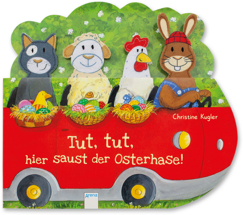 Tut, tut, hier saust der Osterhase! - Christine Kugler