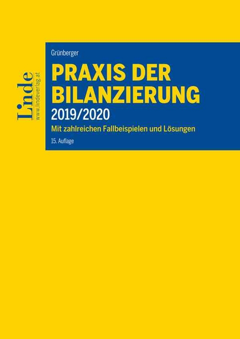 Praxis der Bilanzierung 2019/2020 - Herbert Grünberger