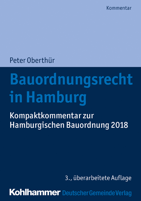 Bauordnungsrecht in Hamburg - Peter Oberthür