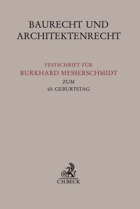 Baurecht und Architektenrecht - 