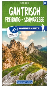 Kümmerly+Frey Wanderkarte 28 Gantrisch 1:40.000