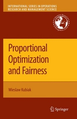 Proportional Optimization and Fairness - Wieslaw Kubiak