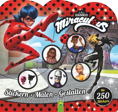 Miraculous Stickern - Malen - Gestalten