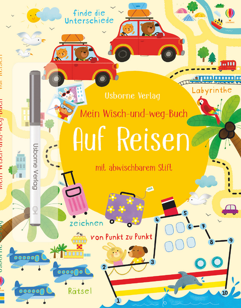 Mein Wisch-und-weg-Buch: Auf Reisen - Kirsteen Robson