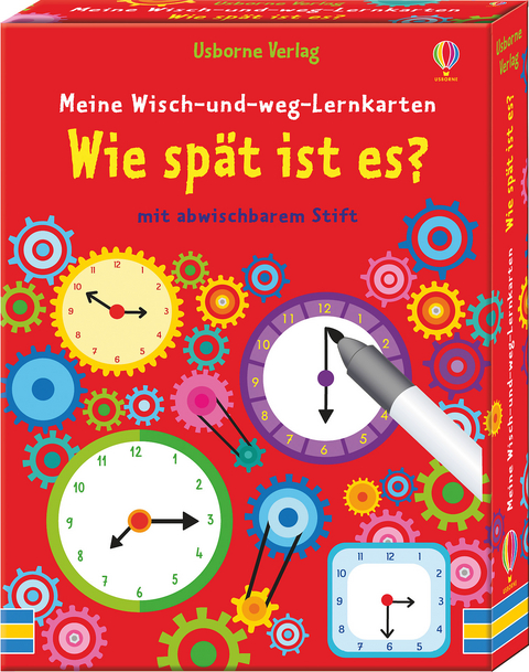 Meine Wisch-und-weg-Lernkarten: Wie spät ist es? - Kirsteen Robson