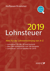 Lohnsteuer 2019 - Hofbauer, Josef; Krammer, Michael