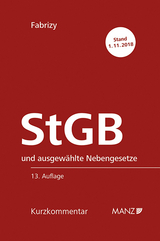 Strafgesetzbuch StGB - Fabrizy, Ernst E