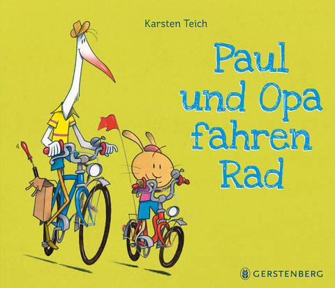 Paul und Opa fahren Rad - Karsten Teich