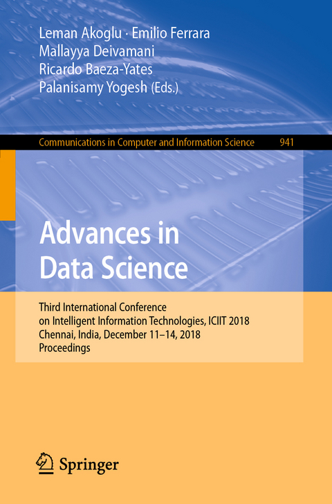 Advances in Data Science - 