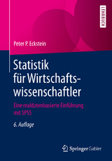 Statistik für Wirtschaftswissenschaftler - Eckstein, Peter P.