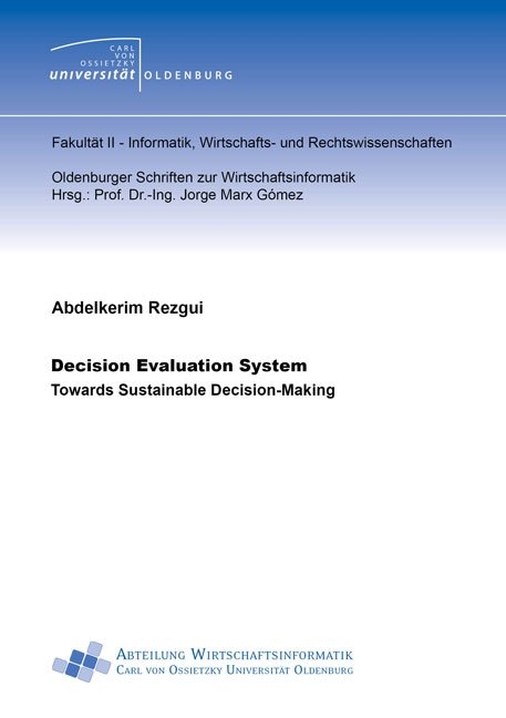 Decision Evaluation System - Abdelkerim Rezgui