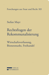 Rechtsfragen der Rekommunalisierung - Stefan Mayr