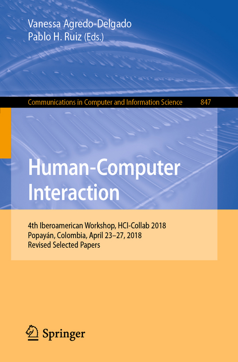 Human-Computer Interaction - 