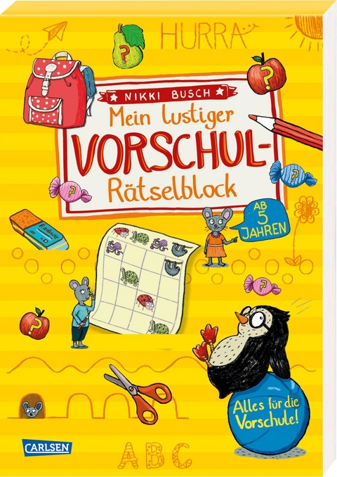 Rätselspaß Grundschule: Mein lustiger Vorschul-Rätselblock - Nikki Busch