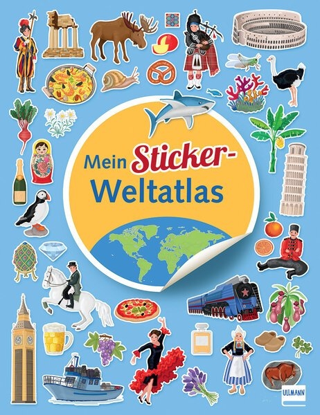 Mein Sticker Weltatlas