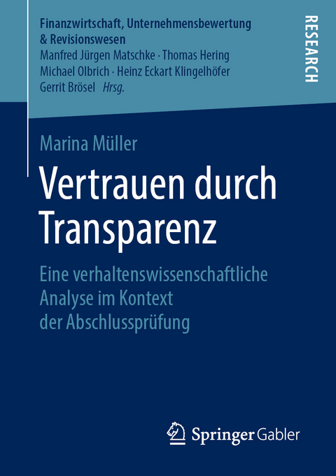 Vertrauen durch Transparenz - Marina Müller