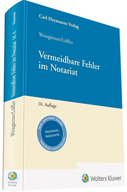 Vermeidbare Fehler im Notariat - 