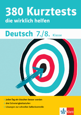 Klett 380 Kurztests Deutsch 7./8. Klasse - 