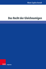 Das Recht der Gleichnamigen - Marie Sophie Arendt