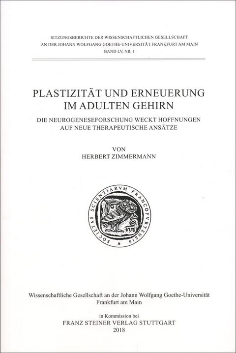 Plastizität und Erneuerung im adulten Gehirn - Herbert Zimmermann