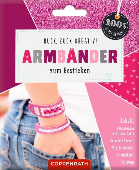 Ruck, zuck kreativ! Armbänder zum Besticken