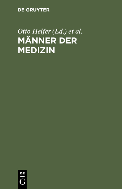 Männer der Medizin - 