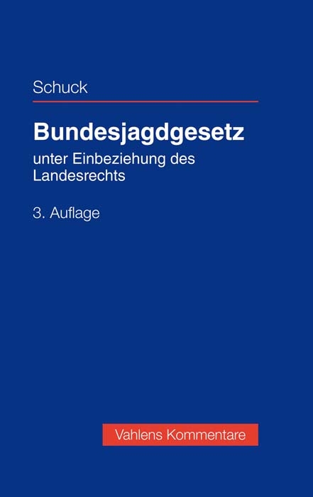 Bundesjagdgesetz - 