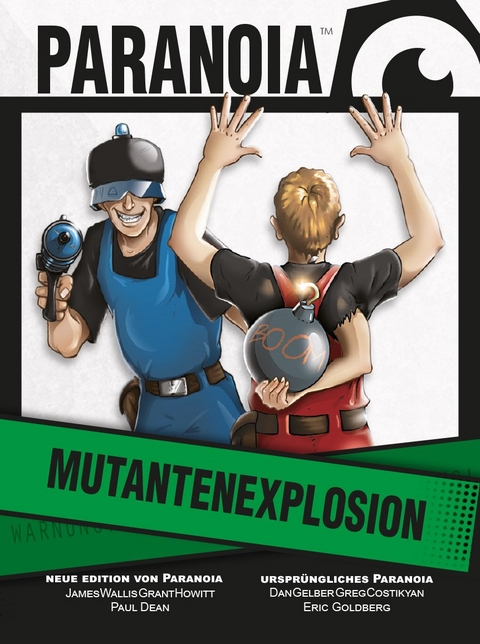 Paranoia - Mutantenexplosion Kartenset - James Wallis, Grant Howitt, Paul Dean