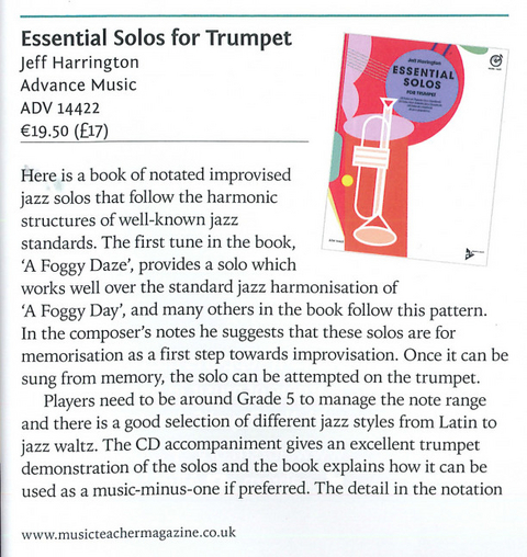 Essential Solos for Trumpet - Jeff Harrington