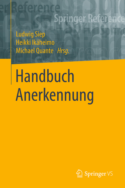 Handbuch Anerkennung - 