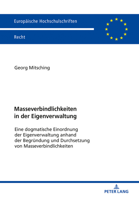 Masseverbindlichkeiten in der Eigenverwaltung - Georg Mitsching