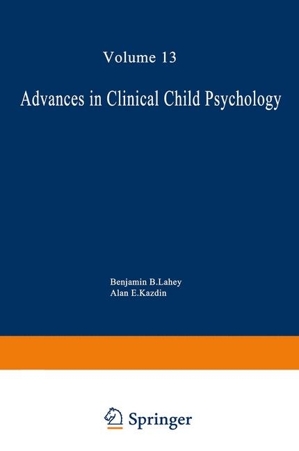 Advances in Clinical Child Psychology - 