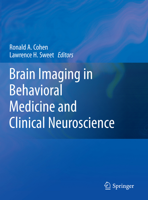 Brain Imaging in Behavioral Medicine and Clinical Neuroscience - 