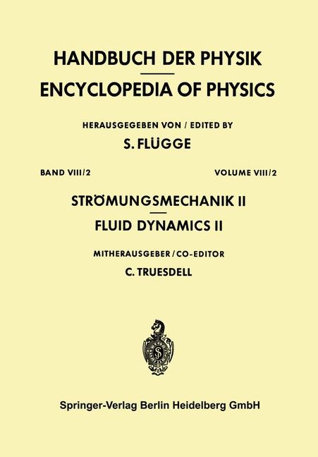 Strömungsmechanik II / Fluid Dynamics II - 