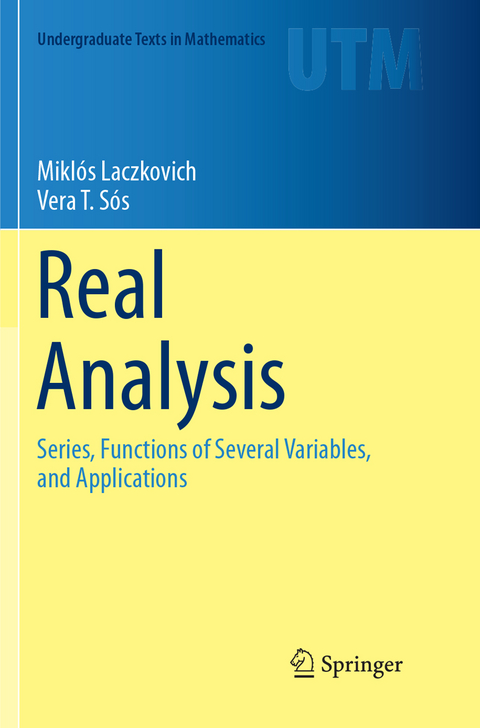 Real Analysis - Miklós Laczkovich, Vera T. Sós