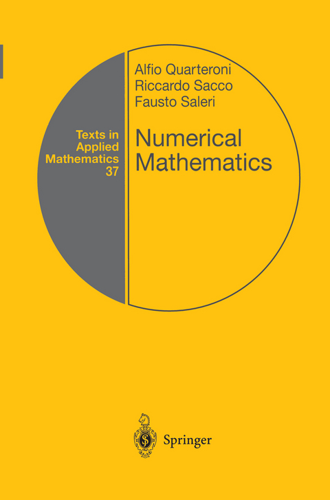 Numerical Mathematics - Alfio Quarteroni, Riccardo Sacco, Fausto Saleri