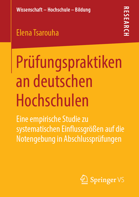 Prüfungspraktiken an deutschen Hochschulen - Elena Tsarouha