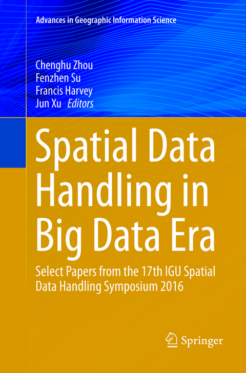 Spatial Data Handling in Big Data Era - 