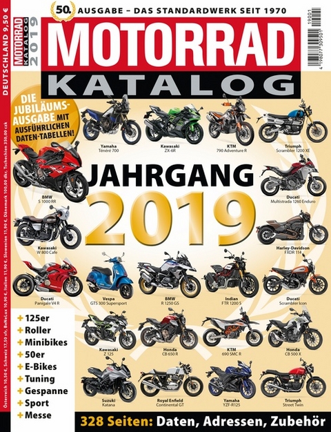 Motorrad-Katalog 2019