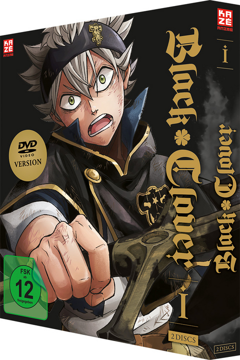 Black Clover - DVD 1 (Episoden 01-10) (2 DVDs) - Tatsuya Yoshihara