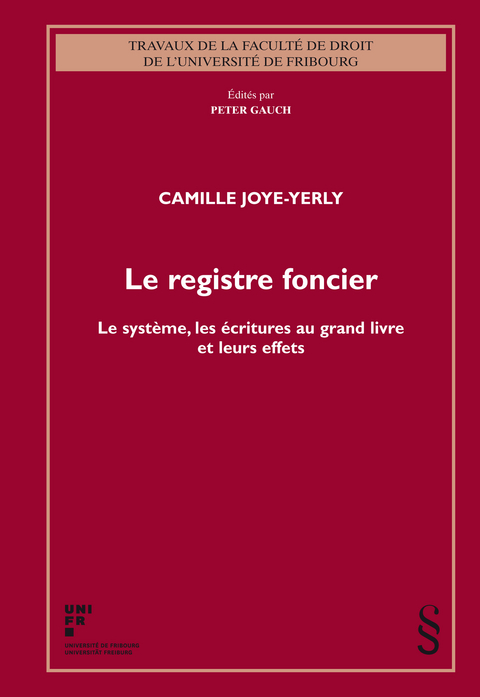 Le registre foncier - 