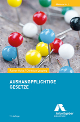 Aushangpflichtige Gesetze - 