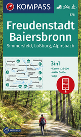 KOMPASS Wanderkarte Freudenstadt, Baiersbronn, Simmersfeld, Loßburg, Alpirsbach - KOMPASS-Karten GmbH