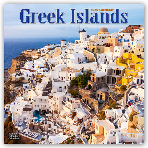 Greek Islands Calendar 2020 -  Avonside Publishing Ltd