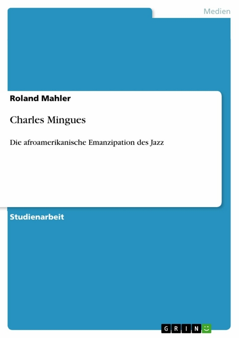 Charles Mingues -  Roland Mahler