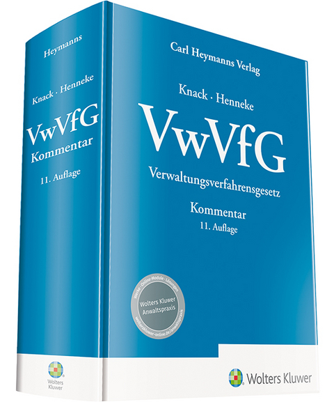 Verwaltungsverfahrensgesetz - VwVfG - Dr. Ariane Berger, Prof. Dr. Hans-Günter Henneke, Dr. Enrico Peuker, Dr. Klaus Ritgen, Prof. Dr. Matthias Ruffert, Prof. Dr. Alexander Schink, Prof. Dr. Utz Schliesky